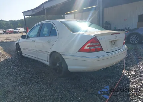 2007 Mercedes-Benz C-Class 2.5L Sport z USA, uszkodzony, nr VIN WDBRF52H27F893087
